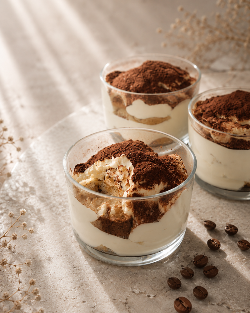 Tiramisu klaasis