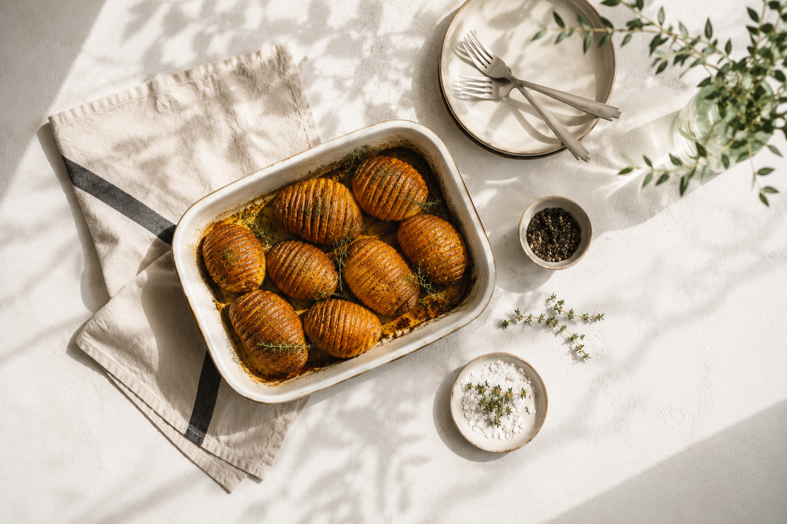 Krõbedad Hasselbacki kartulid