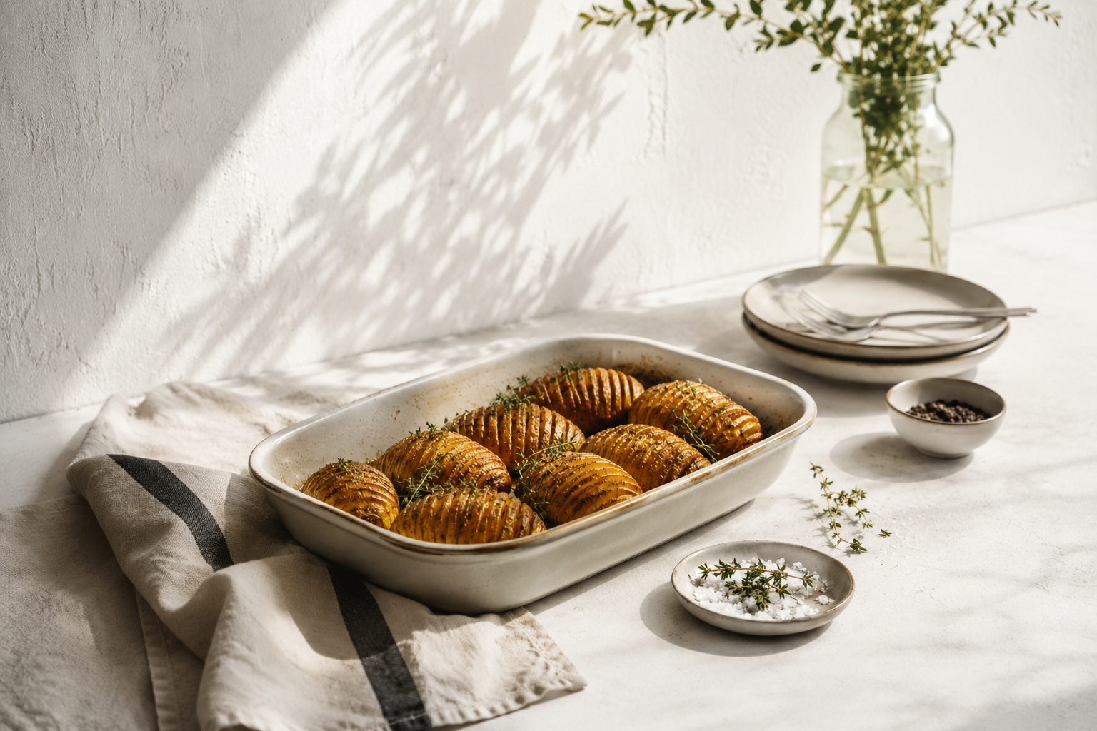 Krõbedad Hasselbacki kartulid