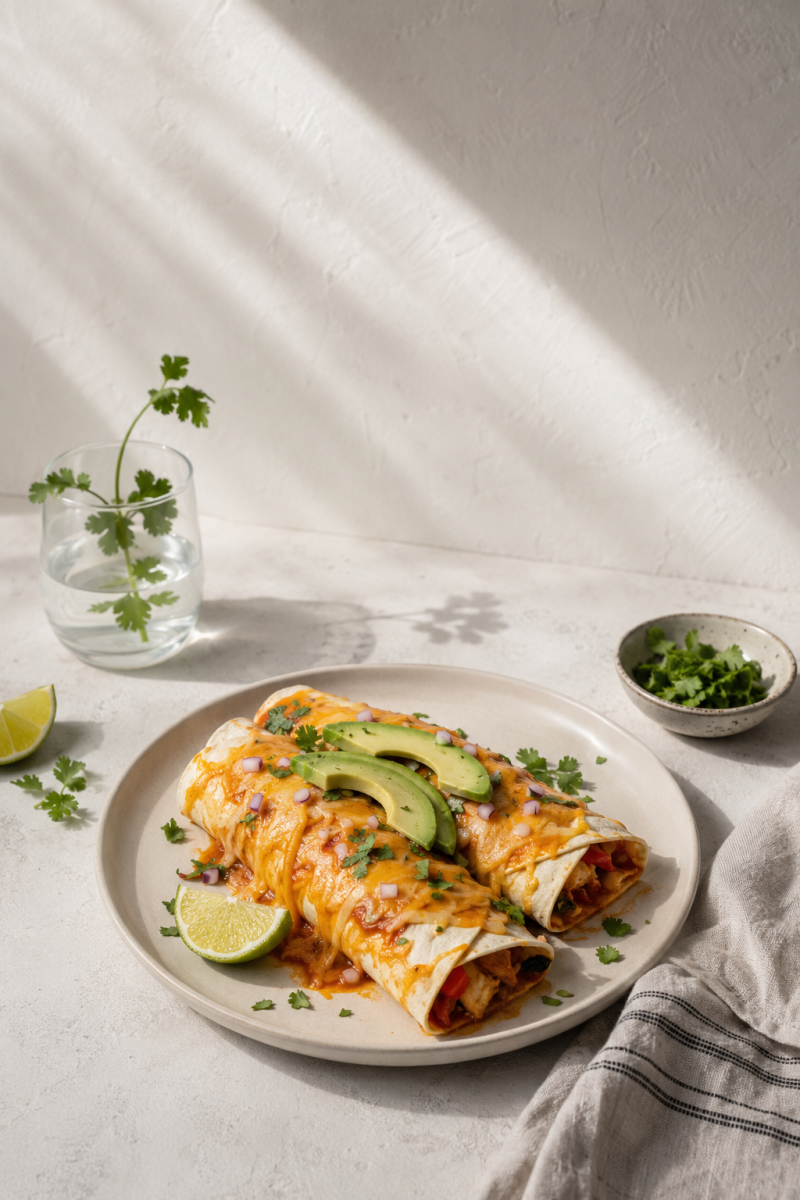 Retsept | Kanaga täidetud tortillad 