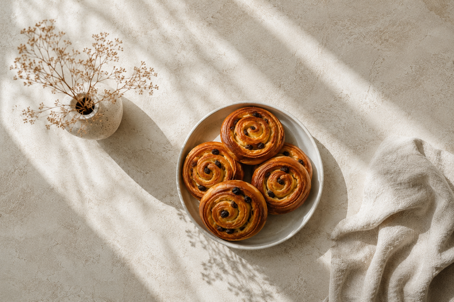 Prantsuse rosinasaiad - Pain aux Raisins