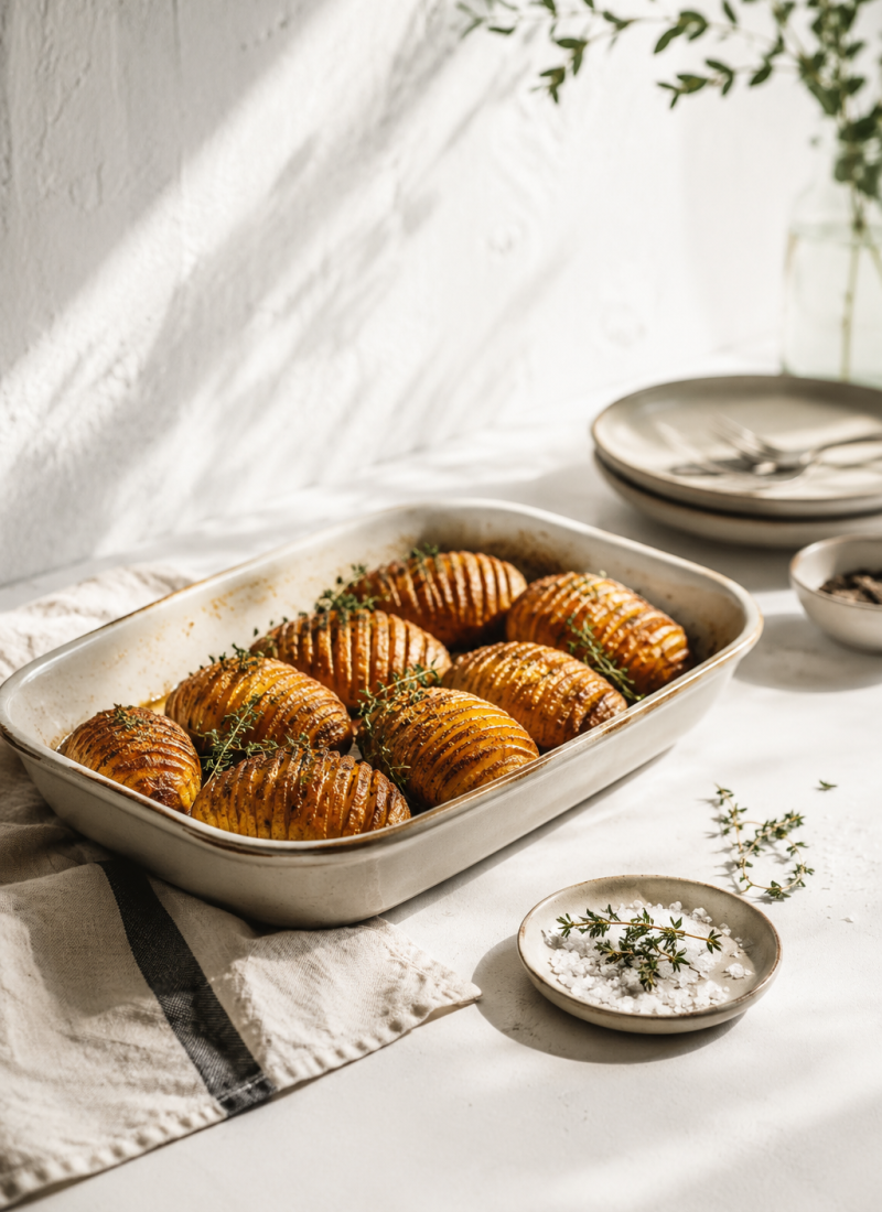 Krõbedad Hasselbacki kartulid